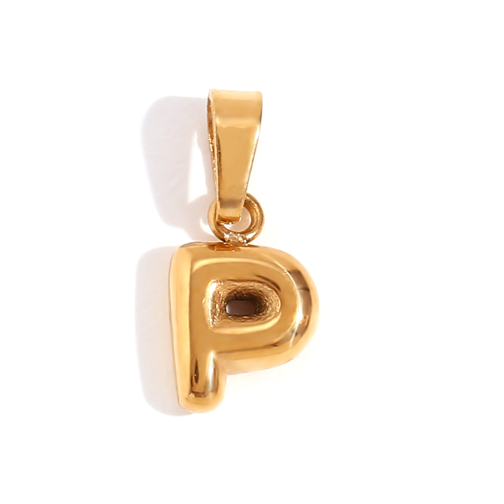 1 Piece Stainless Steel 18K Gold Plated Polished Pendant By Trendy Jewels