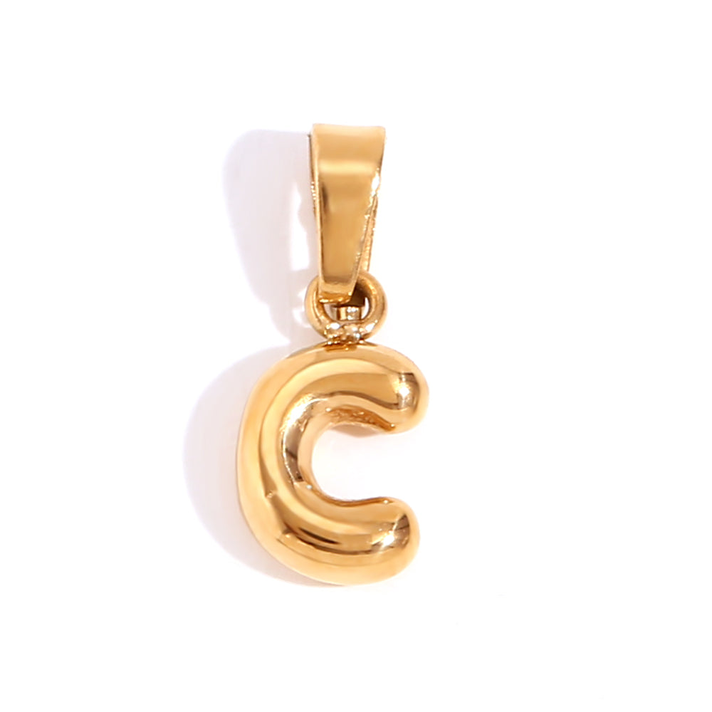 1 Piece Stainless Steel 18K Gold Plated Polished Pendant By Trendy Jewels