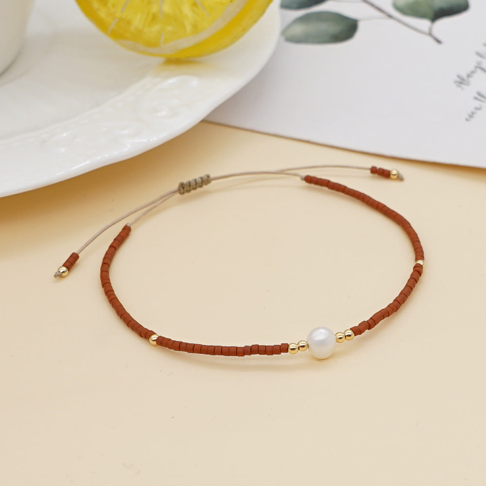 simple style geometric no inlaid beaded bracelets By Trendy Jewels