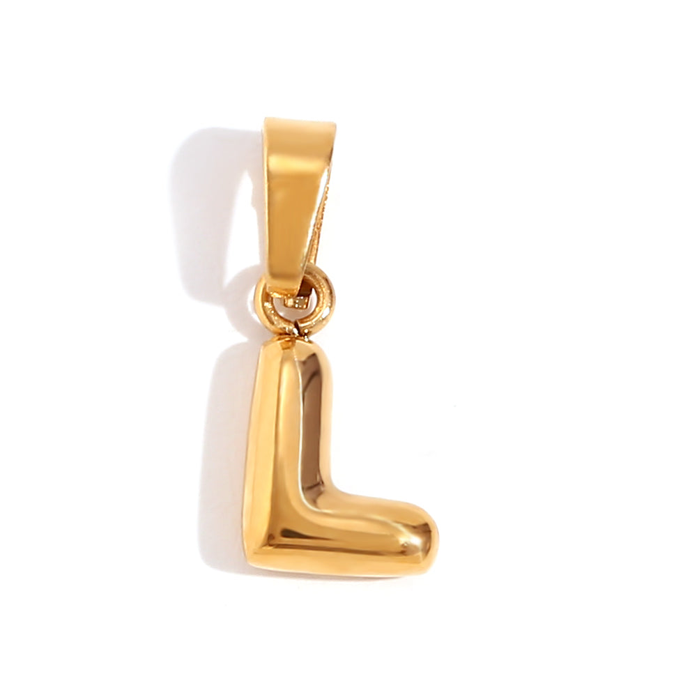 1 Piece Stainless Steel 18K Gold Plated Polished Pendant By Trendy Jewels