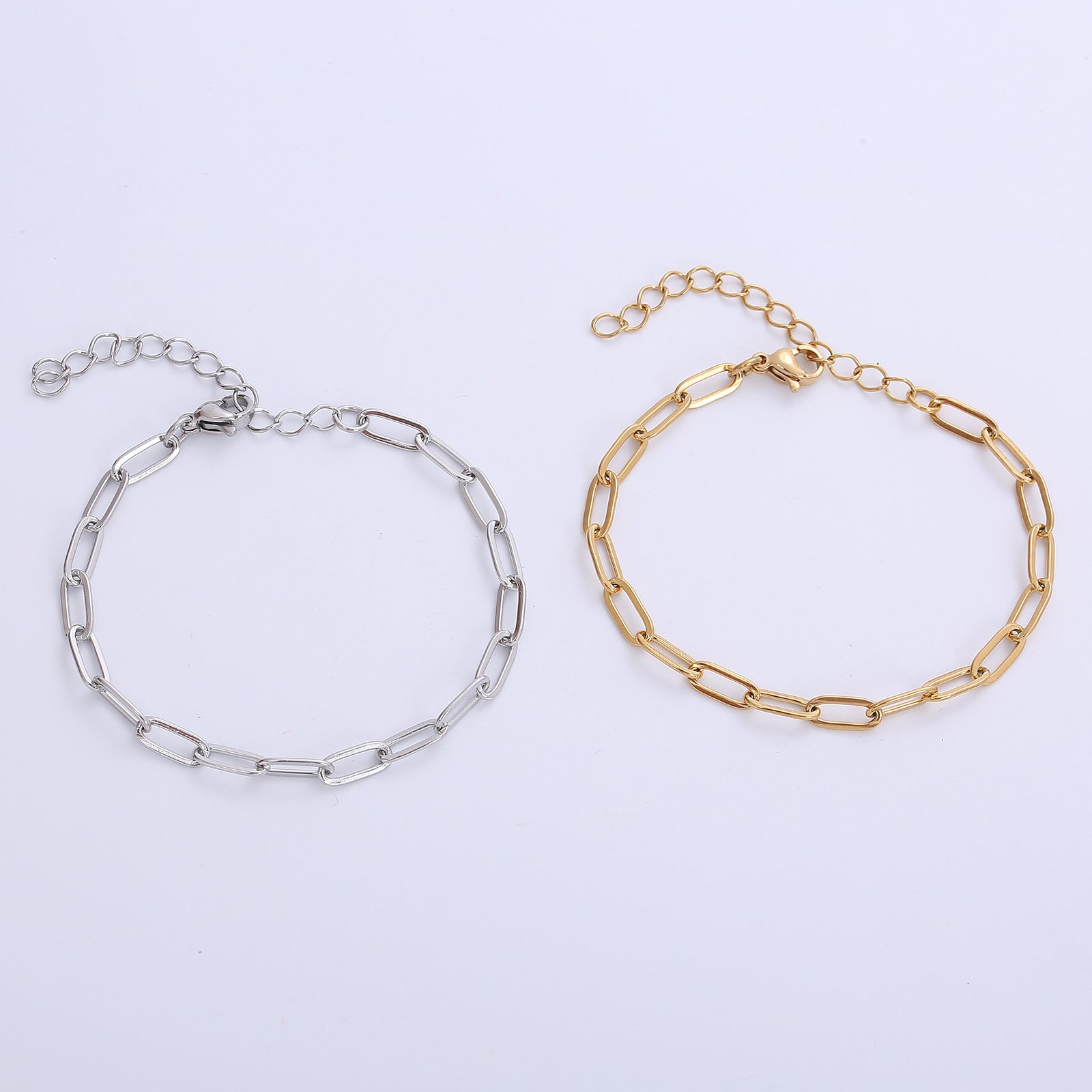 simple style geometric titanium steel plating bracelets 1 piece By Trendy Jewels