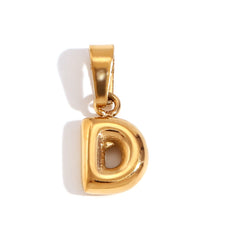 1 Piece Stainless Steel 18K Gold Plated Polished Pendant By Trendy Jewels