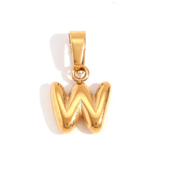 1 Piece Stainless Steel 18K Gold Plated Polished Pendant By Trendy Jewels