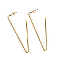 stainless steel korean women's earrings geometric fashion jewelry By Trendy Jewels