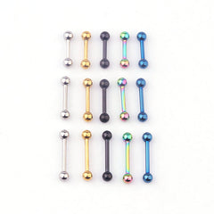 vacuum plated 316l medical stainless steel ear nails nose nails By Trendy Jewels