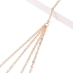 Vacation Beach Solid Color Iron Body Chain By Trendy Jewels