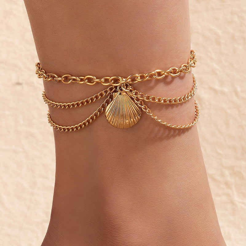fashion alloy women's anklet By Trendy Jewels