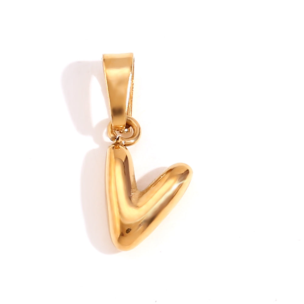 1 Piece Stainless Steel 18K Gold Plated Polished Pendant By Trendy Jewels