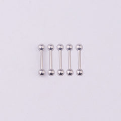 vacuum plated 316l medical stainless steel ear nails nose nails By Trendy Jewels