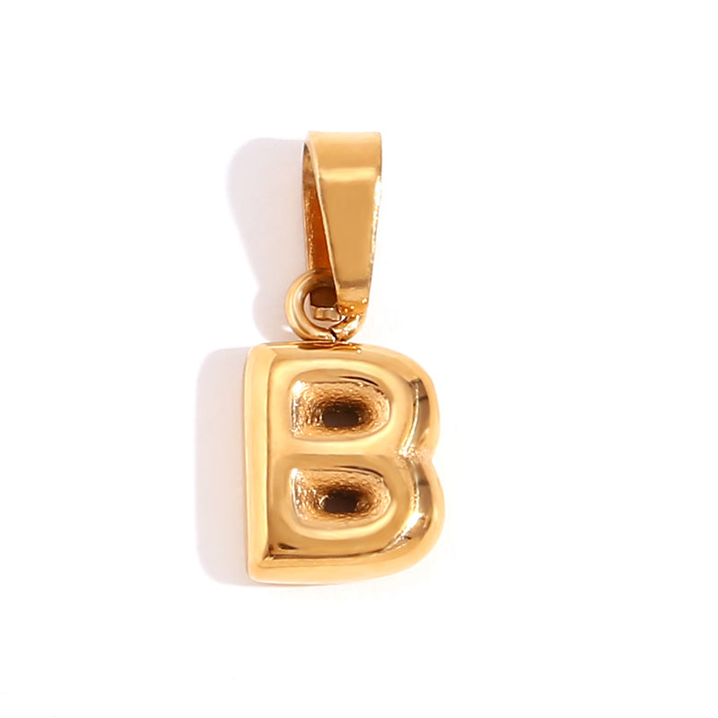 1 Piece Stainless Steel 18K Gold Plated Polished Pendant By Trendy Jewels