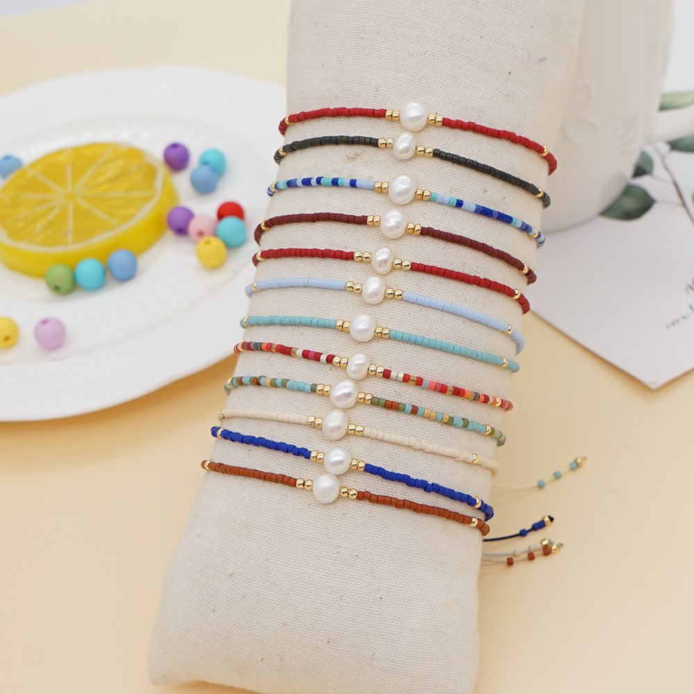 simple style geometric no inlaid beaded bracelets By Trendy Jewels